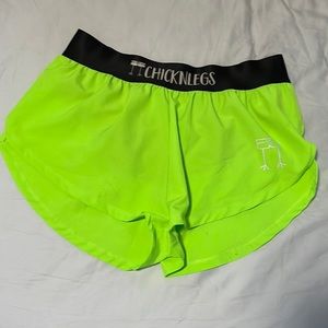 Chickn legs women’s running shorts